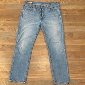 Levi's Light Blue Straight Jeans